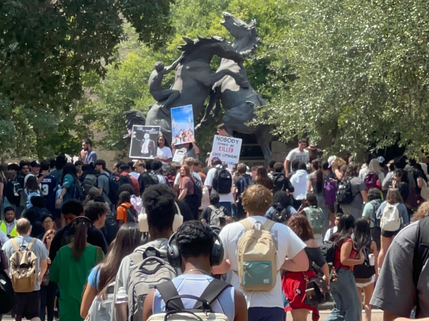 What Really Happened at Texas State’s Charlie Kirk Memorial